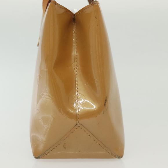 LOUIS VUITTON Monogram Vernis Reade PM Hand Bag Noisette M91334 LV Auth SW1451 - Picture 3 of 16